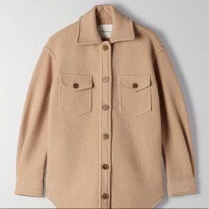 Aritzia Wilfred Free Ganna Jacket in Chasm XS